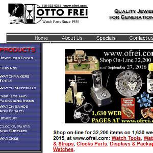 otto frei watch parts